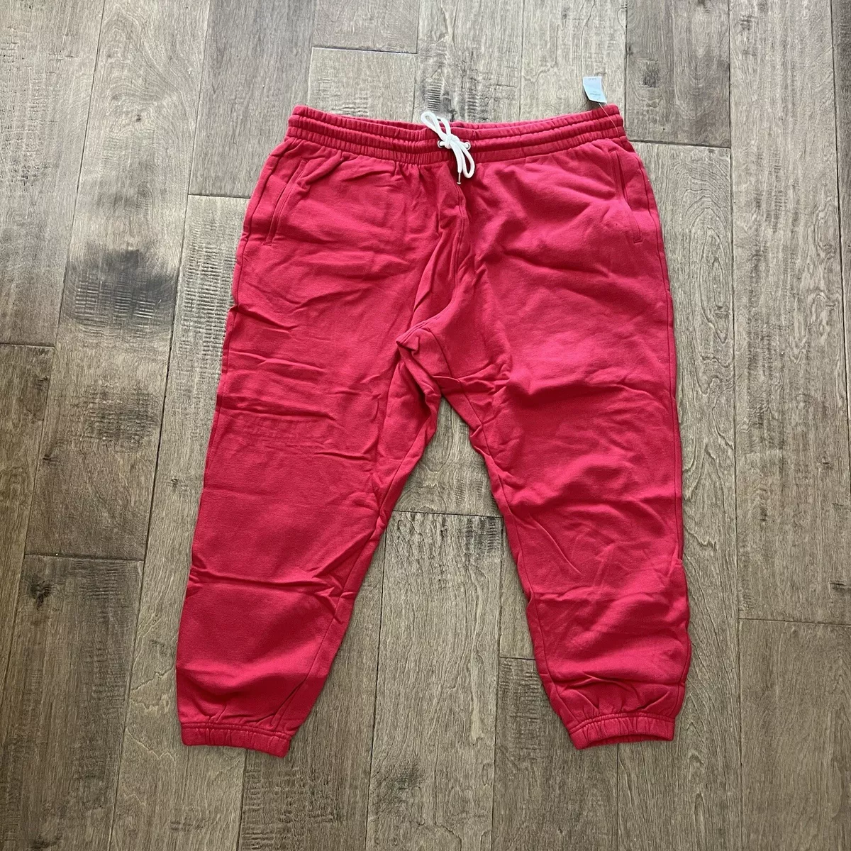 gap vintage soft classic joggers red sz xxl