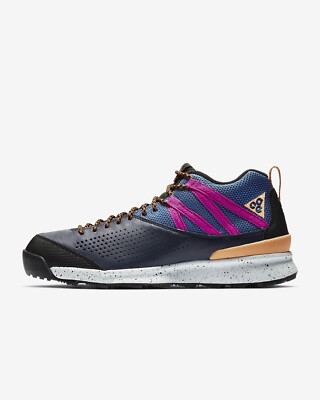 Nike Okwahn II  Obsidian / Fuel Orange / Indigo Force Gr. 45.5