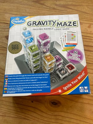 Think Fun Gravity Maze Spiel - Falling Marble Logic Game 8+ - ab 1 Spieler