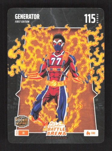 Generator V.J. Edgecombe 2026 Bo Jackson Battle Arena Griffey Fire #30