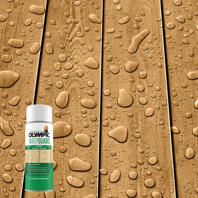 #ad WaterGuard 11 oz. Clear Exterior Waterproofing Wood Sealer Spray $10.88