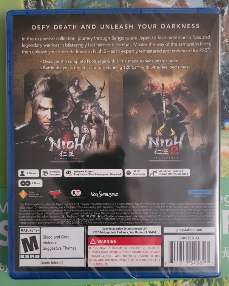 The Nioh Collection - Sony PlayStation 5 Foto 2 de 3