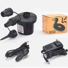 12V Portable Electric Air Pump for Inflatables Car Air Mattress Pool Bed Boat