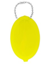 Oval Rubber Coin Purse Change Holder Made in U.S.A. For Men/Woman With Chain ...