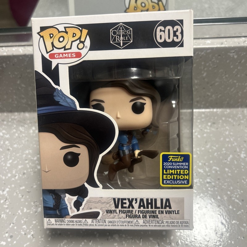 Funko Pop! Critical Role Vex'Ahlia 2020 Summer Convention Exclusive