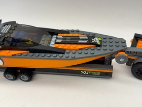 Lego 60085 City Racing 4x4 Truck with Power Boat w Manual 100% Complete Preowned