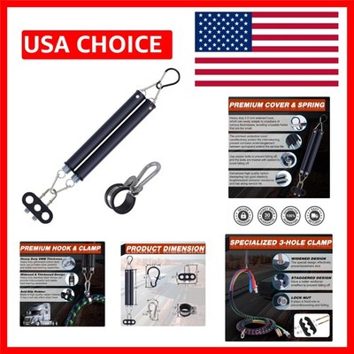 Tender Spring Kit with Heavy-Duty Holders for Semi Truck & Trailers - 16in Size
