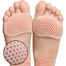 2PCS Silicone Gel Toe Separator Bunion Corrector Hallux Valgus Foot Pads