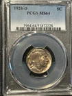 1928-D Buffalo Nickel PCGS MS64