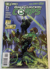 DC Comics : Green Lantern Corps #4  Feb 10,  2012     The New 52!