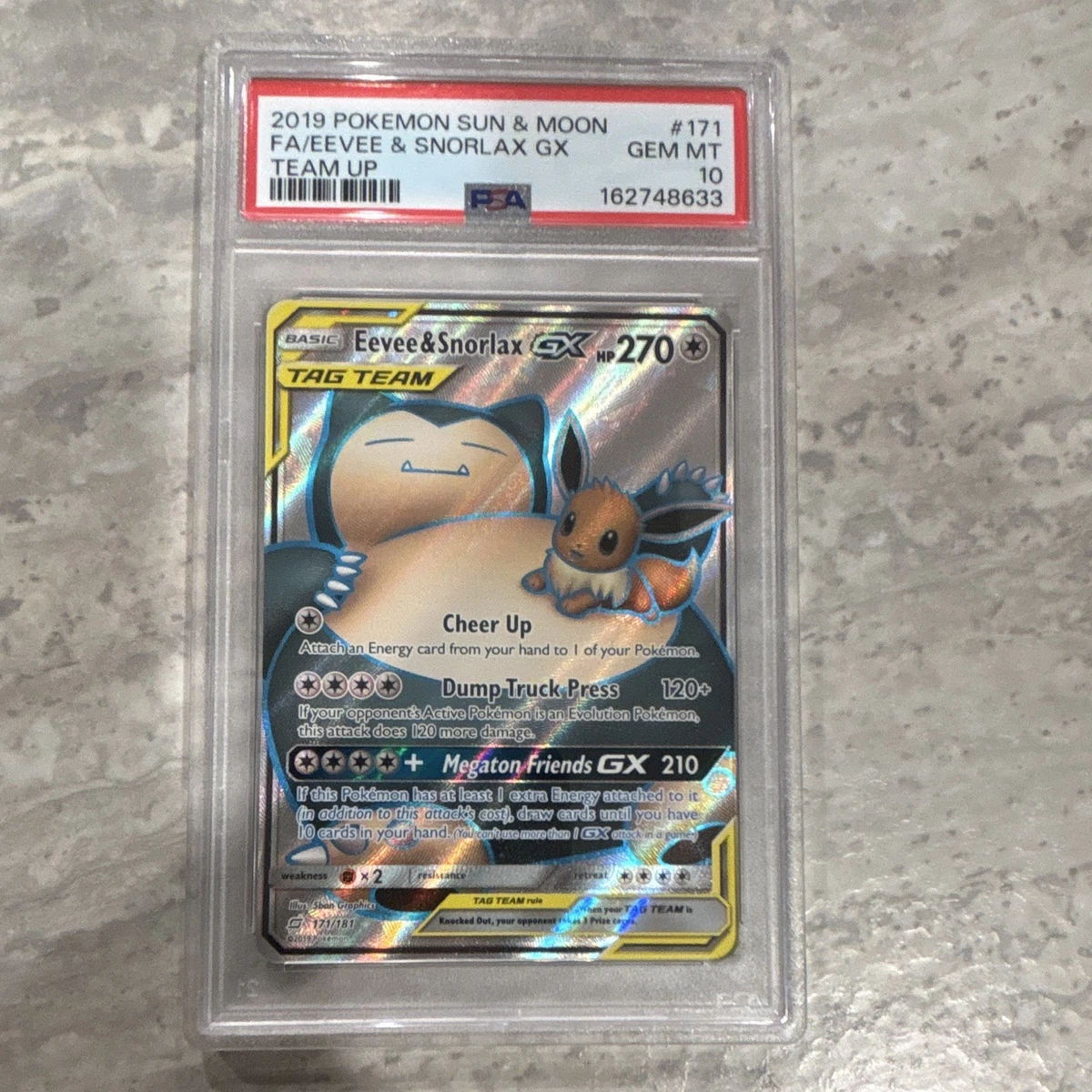 Eevee Pokémon TCG Professional Sports Authenticator (PSA
