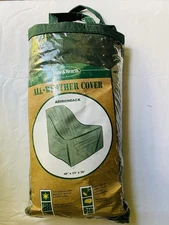 Plow & Hearth All Weather Adirondack Chair Cover Outdoor Patio Furniture New