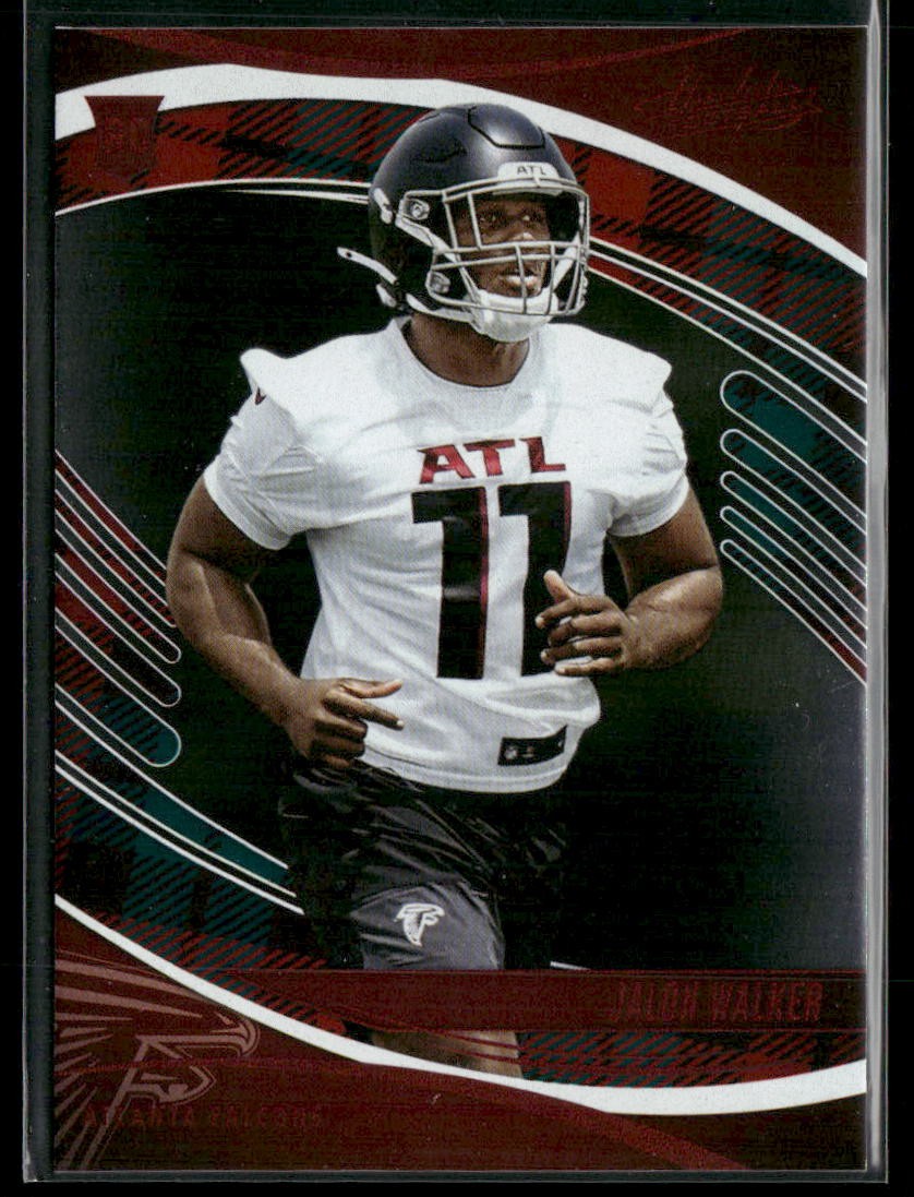 2025 Panini Absolute #134 Jalon Walker Red 5S