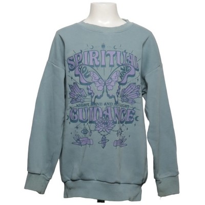 Lindex Kids, Sweatshirt, Größe: 134/140, Grün/Lila, Baumwolle/Polyester #Rbj