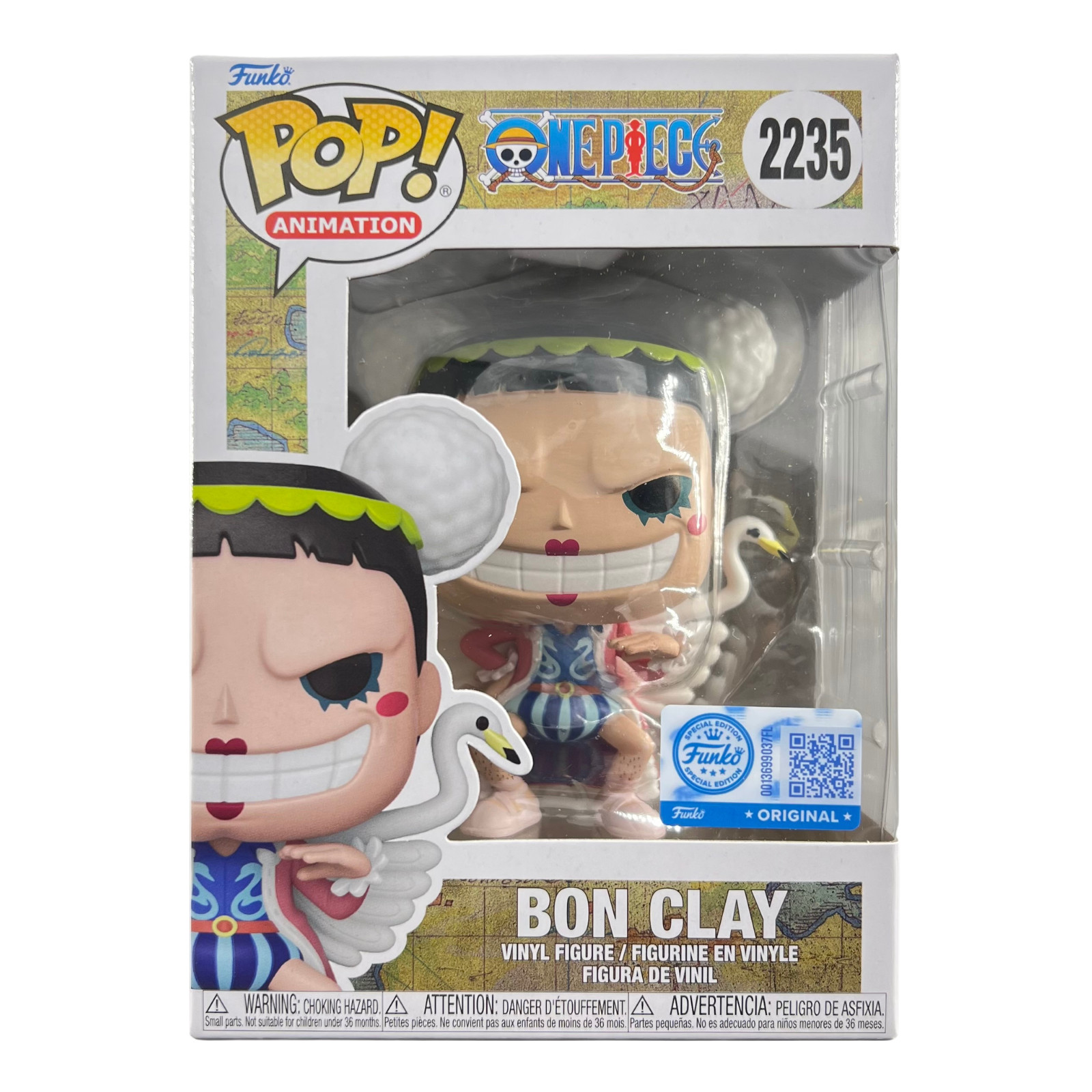 Funko Pop Bon Clay 2235 la figurine One Piece idéale pour décorer votre bureau de geek