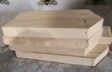 Pine Wood Off Cuts Timber, perfect for Arts & Crafts pack of 8