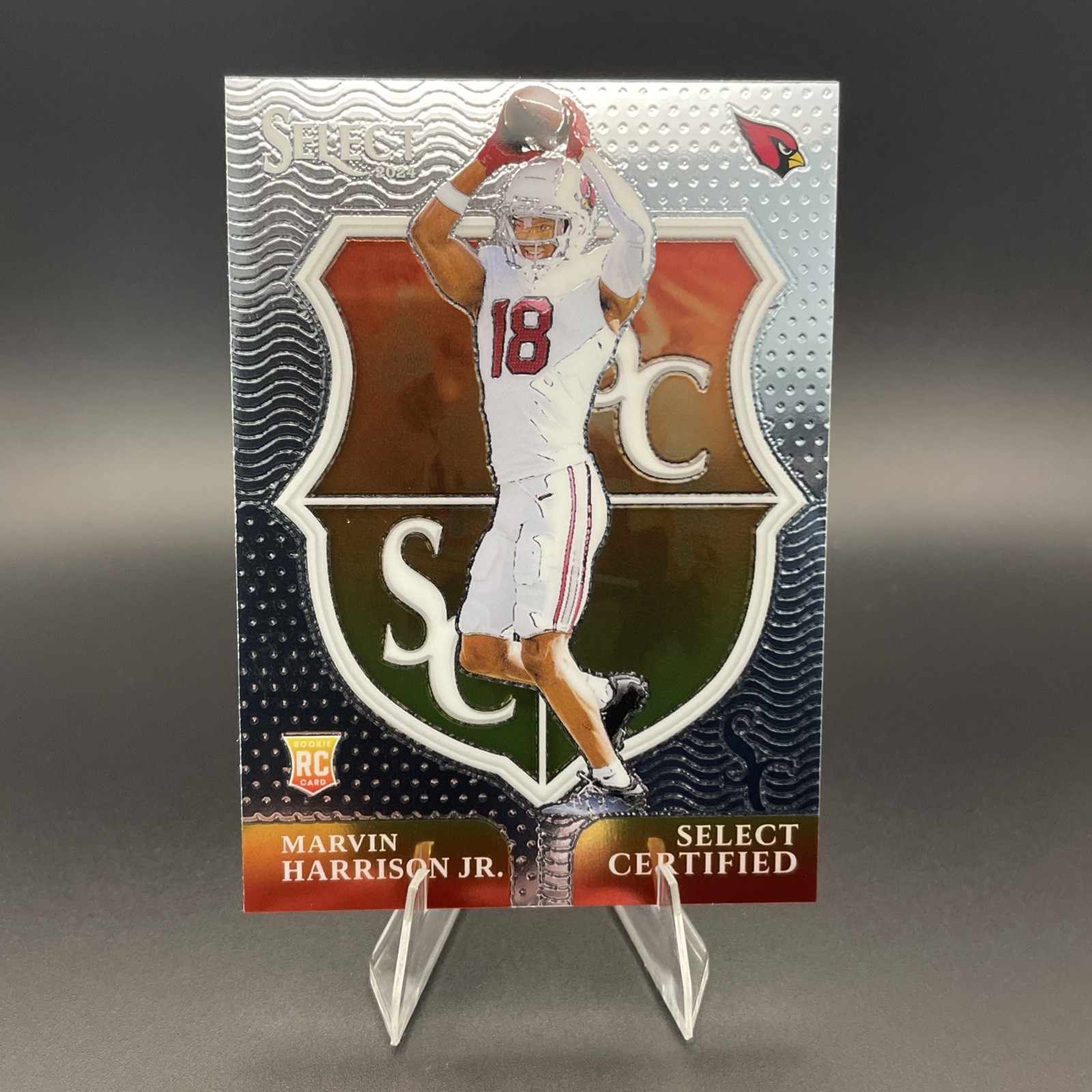 2024 Panini Select - Select Certified Rookies Marvin Harrison Jr. #5 (RC)