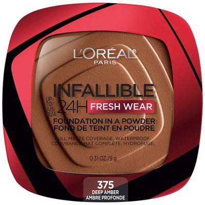 L'Oreal Paris Makeup Infallible Fresh Wear Foundation in a Powder, Up to 24H