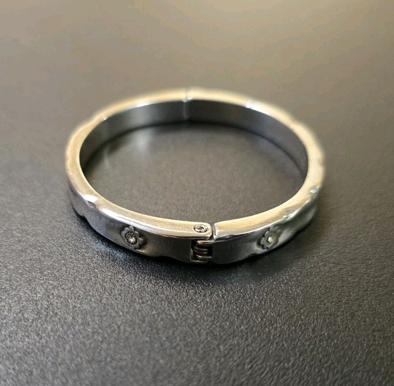 Brighton Pure Silver Plate Proverbs Bangle Bracel… - image 4