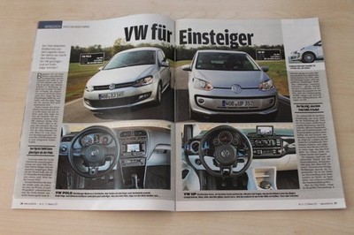 Auto Bild 42/2011 VW Up 1.0 High Up mit 75PS besser als...?