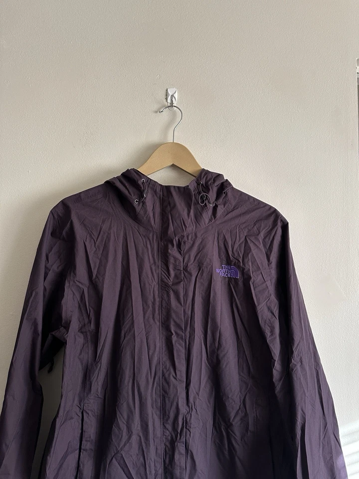 Chaqueta rígida Y2K púrpura North Face para mujer talla XL Foto 2 de 4