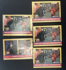5 Card Lot-1990-91 NBA Hoops-Inside Stuff Michael Jordan #382 (4) & #385 (1 C244