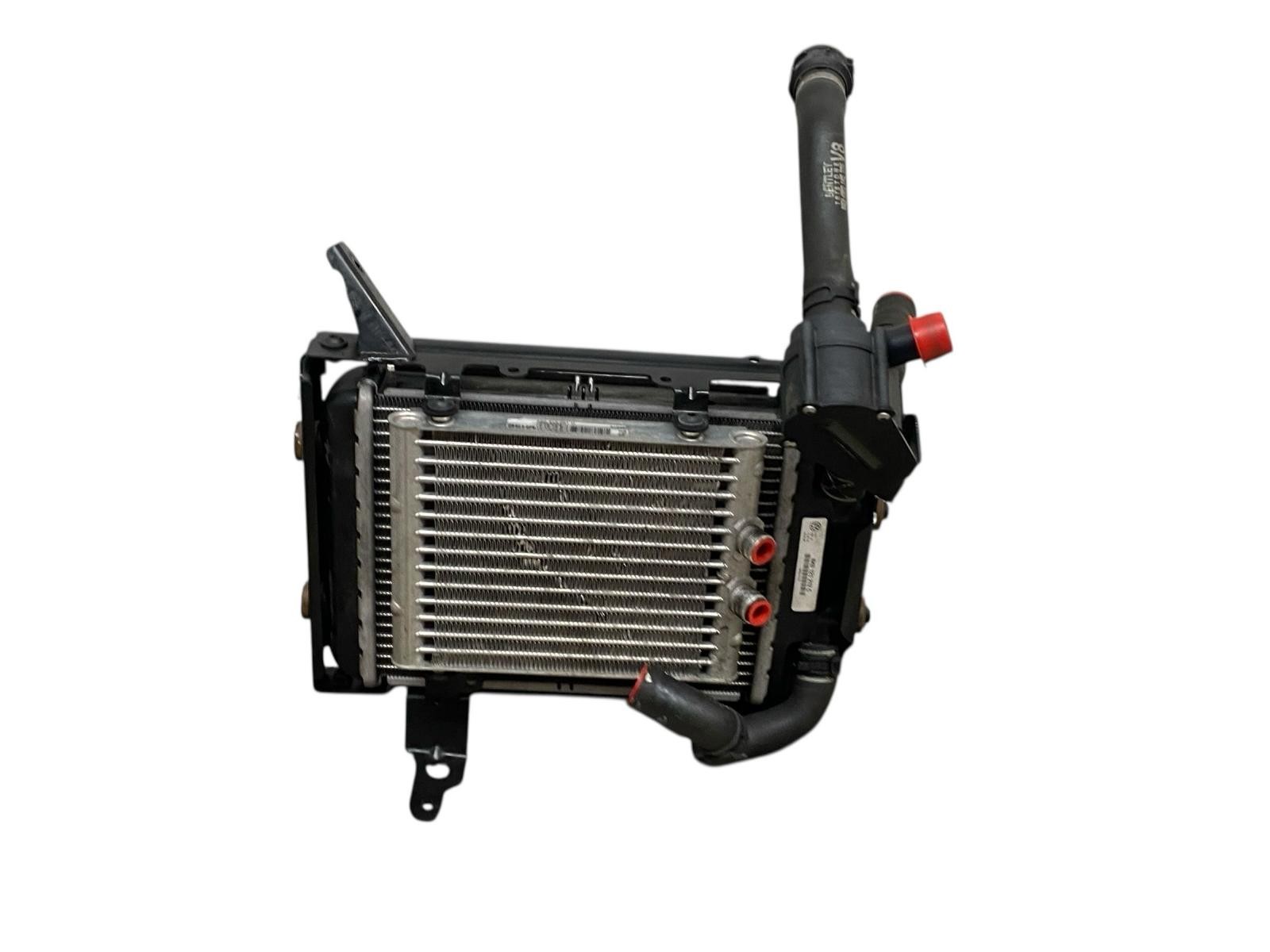 2015 BENTLEY CONTINENTAL 4.0L LEFT AUXILIARY RAD & FRONT DIFFERENTIAL OIL COOLER
