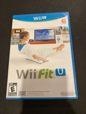 Wii Fit U Nintendo Wii U 2014 Complete In Box CIB Tested Authentic
