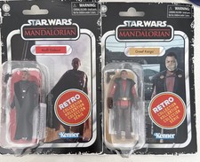 Star Wars The Retro Collection Moff Gideon And Greef Karga 3.75  Figure
