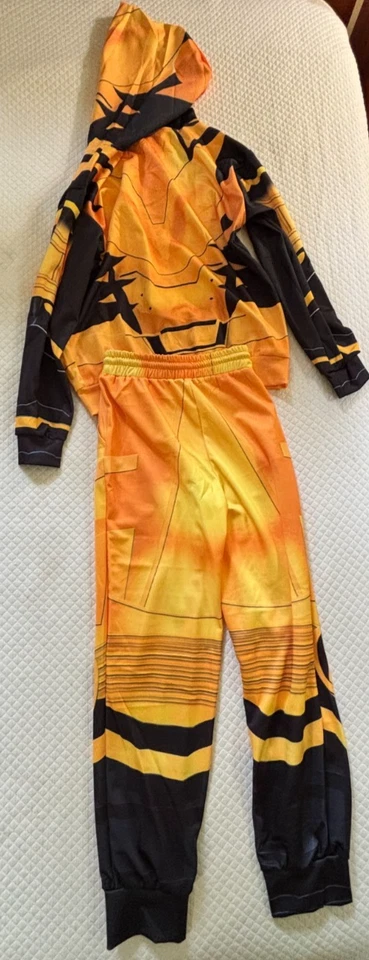 Disfraz Pullover Héroe Cosplay Adulto Impresión 3D Halloween Naranja y Negro Tigre Hombre? Foto 3 de 4