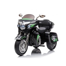 Kids Electric Motorcycle Two Seat Ride on Bike with Headlight Storage Box for