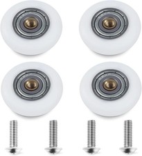 19mm Shower Door Rollers Replacement Part, 304 Stainless Steel Shower Door Wheel