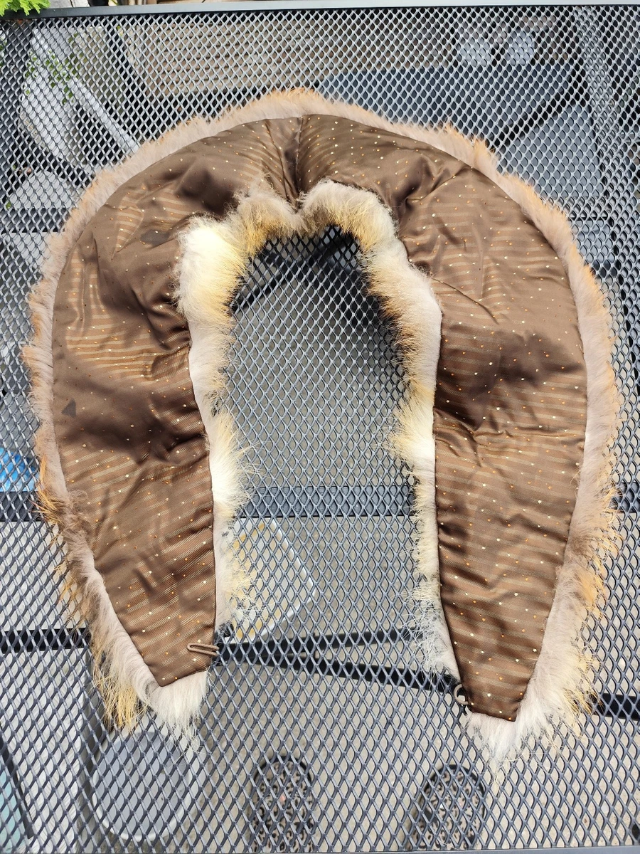 Fuchsfell Rotfuchs Kürschnerware SET Mütze Kappe & Stola unbeschädigt Pelz Fell