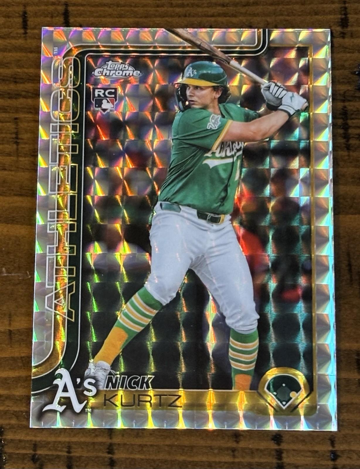 Nick Kurtz - 2025 Topps Chrome Update Geometric Rookie Refractor USC-178