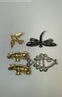 Colorful Rhinestone Mixed Variety Animal Brooch Lot, 71.8g — photo 3