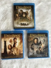 The Lord of The Rings Trilogy Blu-Ray 3 Movies VGUC