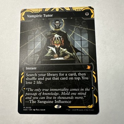 Vampiric Tutor Secrets of Strixhaven: Mystical Archive Regular