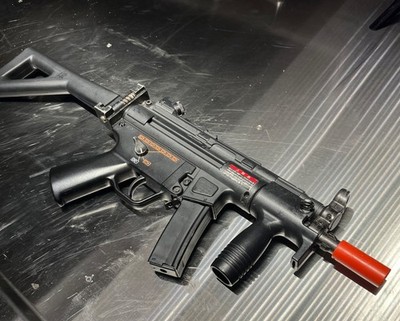 Tokyo Marui H&K MP5K PDW w/ Folding Stock MAG Battery And Box