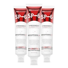 SP-6 Probiotic Whitening Toothpaste - Enhanced Formula with 6 Probiotics for ...
