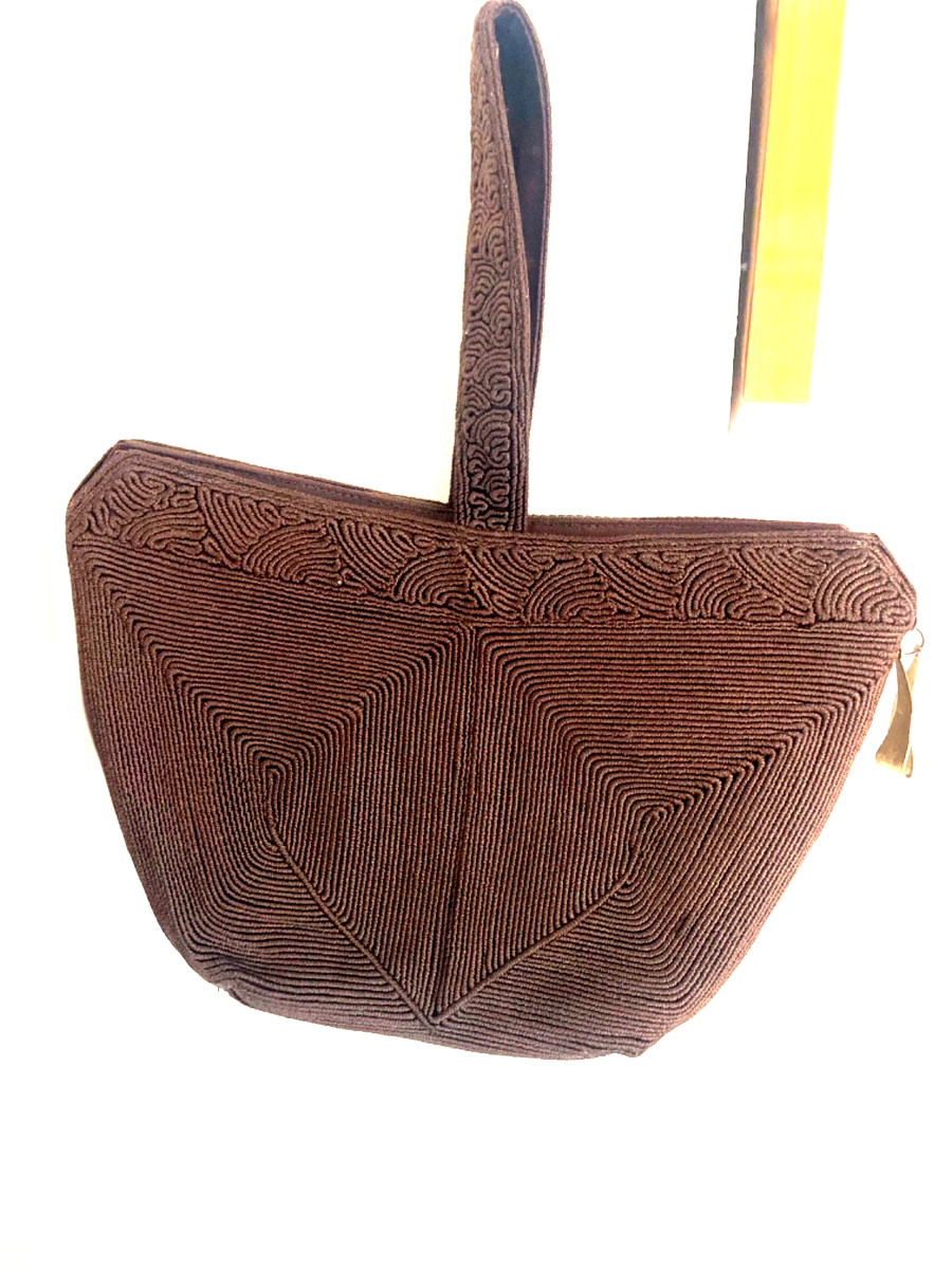 Vintage authentic Corde purse Brown