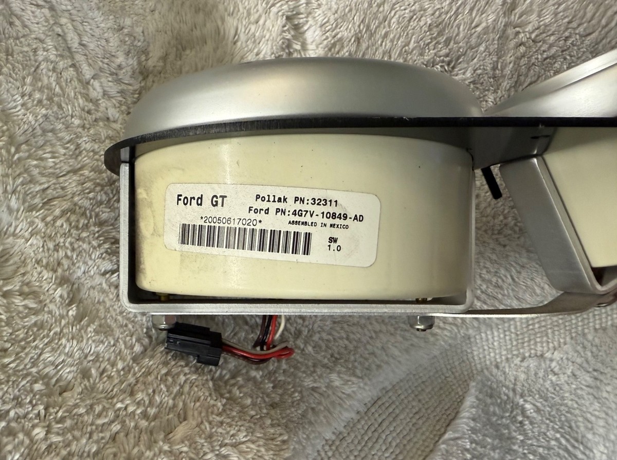 2005 Ford GT40 Instrument Cluster, PN 4G7V-10849-AD, Used | eBay