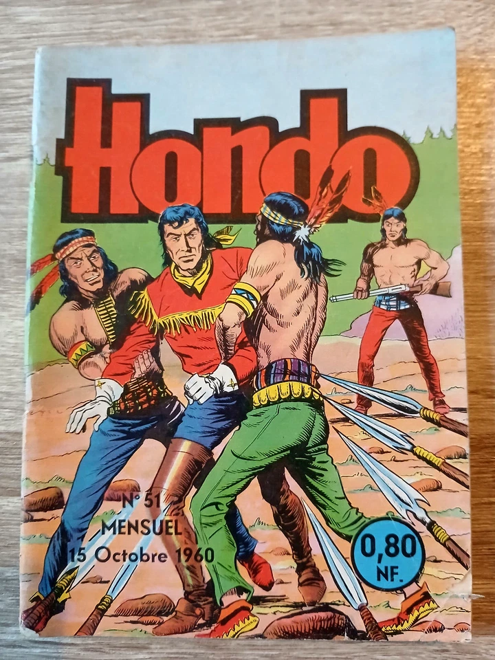 ancienne bd vintage HONDO n° 51 LUG du 15/10/1960 RUGBY à XV 3 pages - Photo 1/1