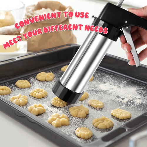 Churro Maker Machine Stainless Steel Cookie Press Kit Complete Cookie AU`- - Picture 6 of 12