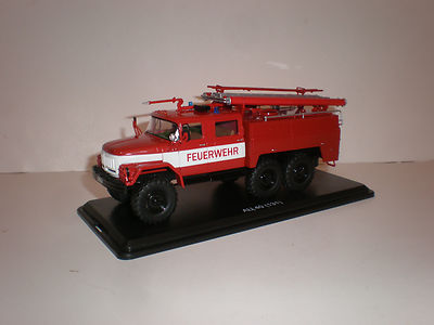 1/43 1971 fire truck ZIL-131 AC 40 ''FEUERWEHR'' made by SSM Start Scale Models
