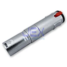 Male 3-Pin XLR to Locking Female 1/4" 6.35mm Jack Connector Audio Adapter PRO