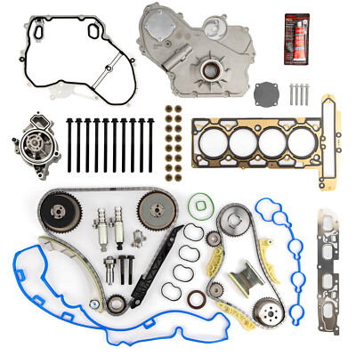 #ad #ad Timing Chain Kit amp; Head Gasket Bolts Set For CHEVROLET BUICK SATURN 2.0L 2.4L $243.15