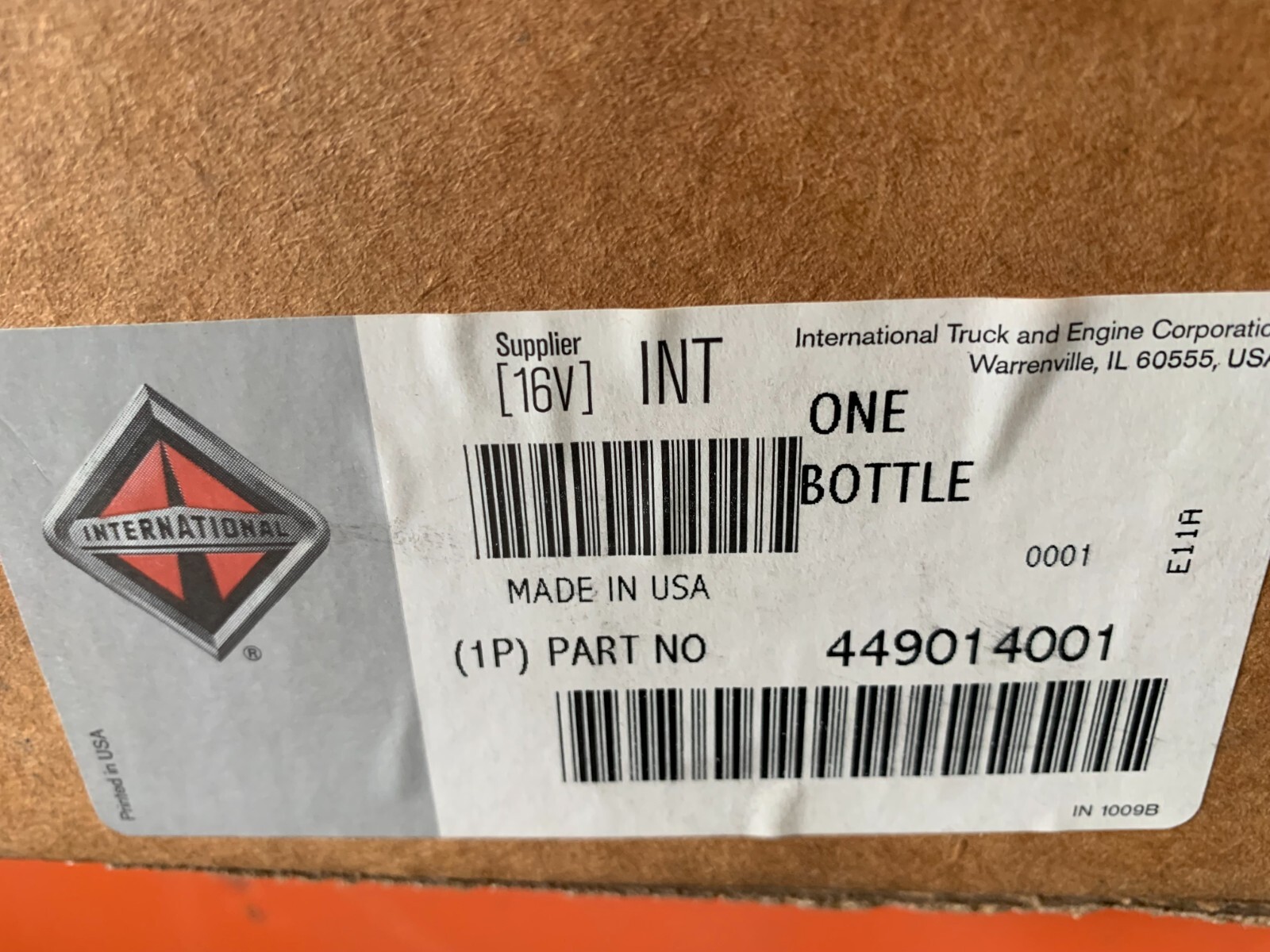 Genuine International 449014001 Windshield Washer Fluid Reservoir Jug