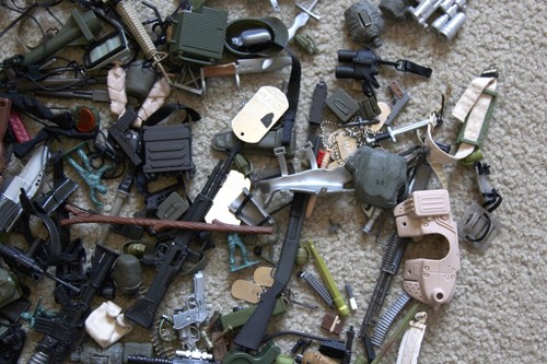 Vintage 90s GI Joe 12” Accessories Weapons Lot - Picture 7 of 9