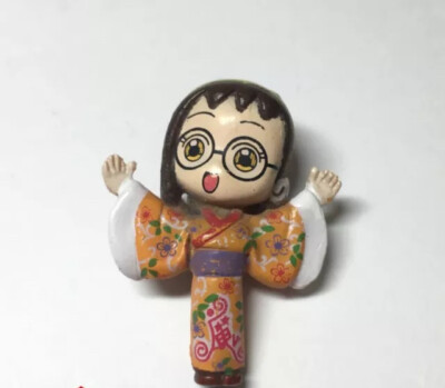 OJAMAJO DOREMI: Hazuki Fujiwara Mit Orange Kim. PVC Figur 6 Cm SX.Toy 2003 MA@SX