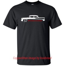 1957 57 Chevy Bel Air 150 210 T-Shirt Classic...